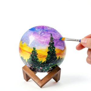 Moon Lamp DIY HOLA 6 Inch LED Night Light-0