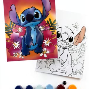 Disney Stitch Paint Set Innovative Designs Art Kit-0