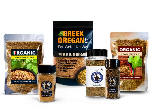 Italian Oregano 100% Gourmet Herb Resealable Bag-0