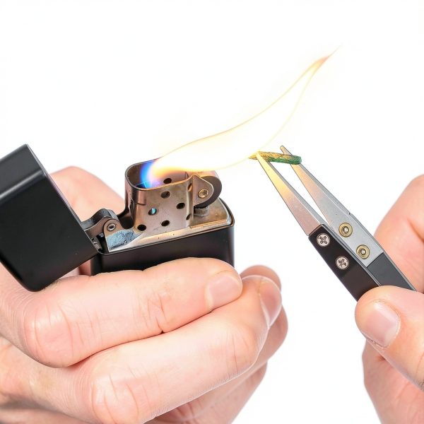 Mozeat Lens Ceramic Tweezers Stainless Steel Electronics-4