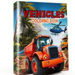 Dinosaur Coloring Set ZICOTO Paper 3-Book Kit Boys-0