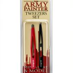 The Army Painter Metal Tweezers Set TL5035 Red Black Silver-0