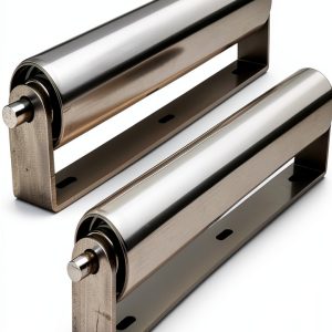 2" Diameter Roller with Bracket Set TAOMENNI 2-Pack Metal 13.8" Length-0