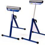 Folding Roller Stand AURAVO Heavy Duty Steel 60kg Capacity Portable-0