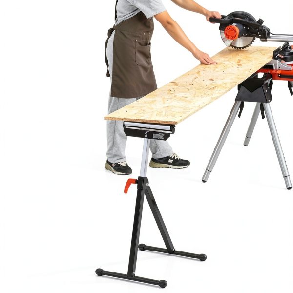 Roller Stand Happybuy 2-Pack, 135 lb, Adjustable 26.8‑42.5″ Height,-1