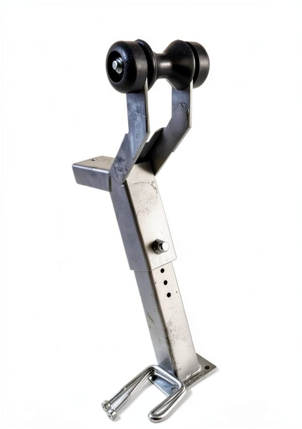 Short Nose Adjustable Winch Stand Galvanized Die-matic Roller Stand-1