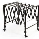 SpeTool Heavy-Duty Conveyor Roller Stand 26.7-42.5" 600lb Capacity-0