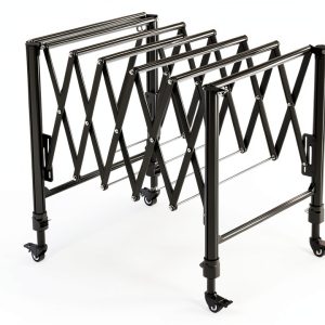 SpeTool Heavy-Duty Conveyor Roller Stand 26.7-42.5" 600lb Capacity-0