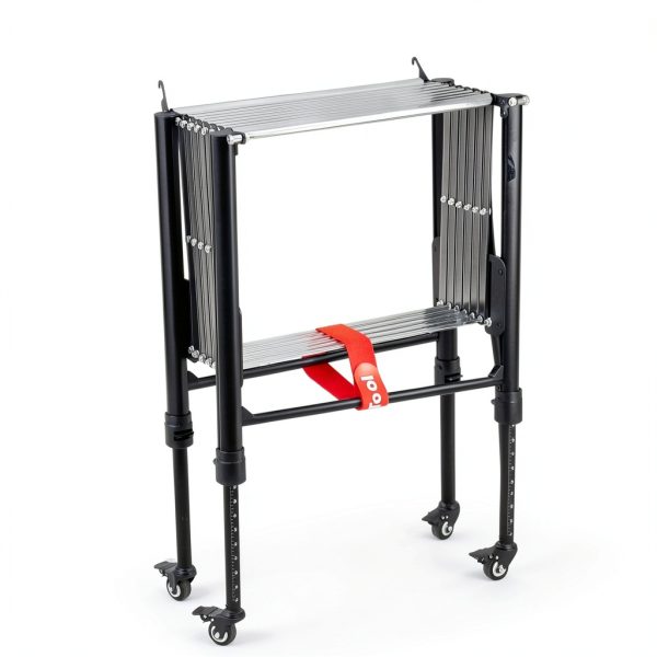 SpeTool Heavy-Duty Conveyor Roller Stand 26.7-42.5" 600lb Capacity-5