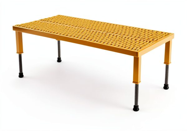 Vestil Adjustable Work-Mate Stand 48-3/4" x 23-1/2" Yellow 500lb-1