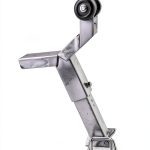 Short Nose Adjustable Winch Stand Galvanized Die-matic Roller Stand-0