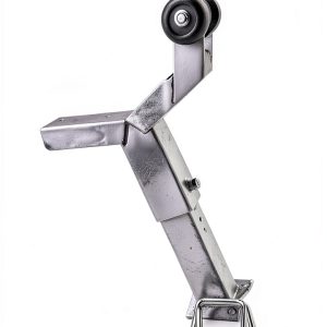 Short Nose Adjustable Winch Stand Galvanized Die-matic Roller Stand-0