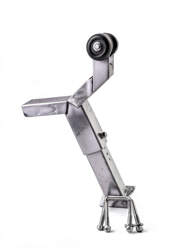 Short Nose Adjustable Winch Stand Galvanized Die-matic Roller Stand-0