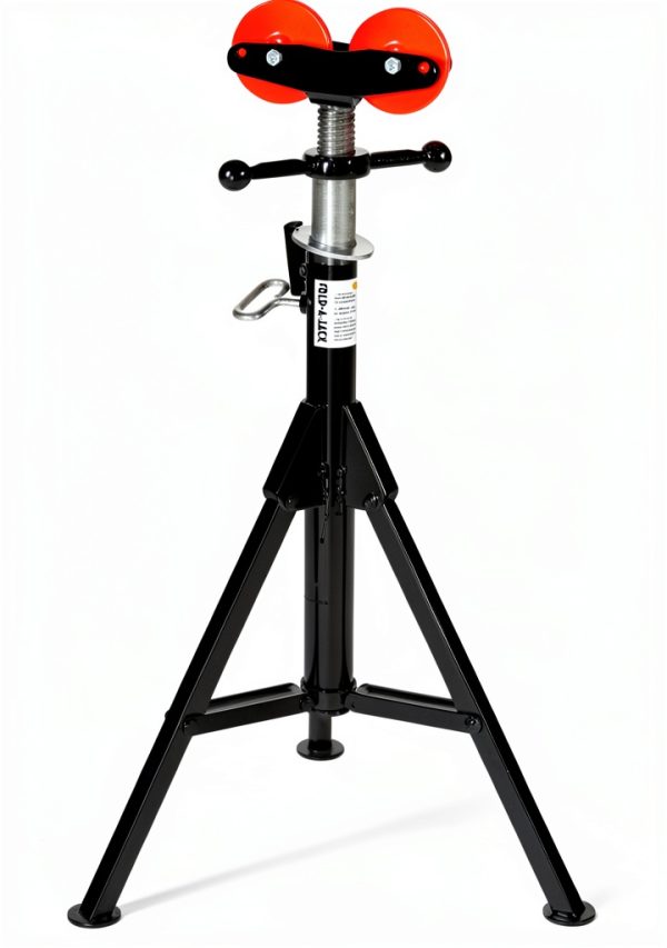 Hi Fold-A-Jack Sumner ST-882 Roller Stand 2500 lb Capacity Brushed-0
