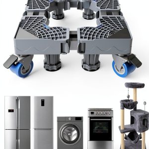 Heavy Duty Appliance Dolly by AmoreTempo 4 Wheels & 8 Feet-0